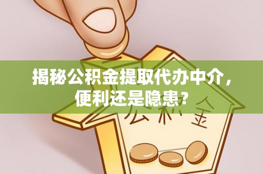 鄂州揭秘公积金提取代办中介，便利还是隐患？