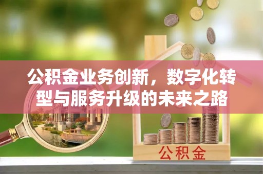 鄂州公积金业务创新，数字化转型与服务升级的未来之路
